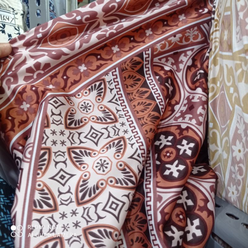 kain maxmara// kain meteran garmen motif abstrak// gamis, seragaman// harga order 0,5 per meter