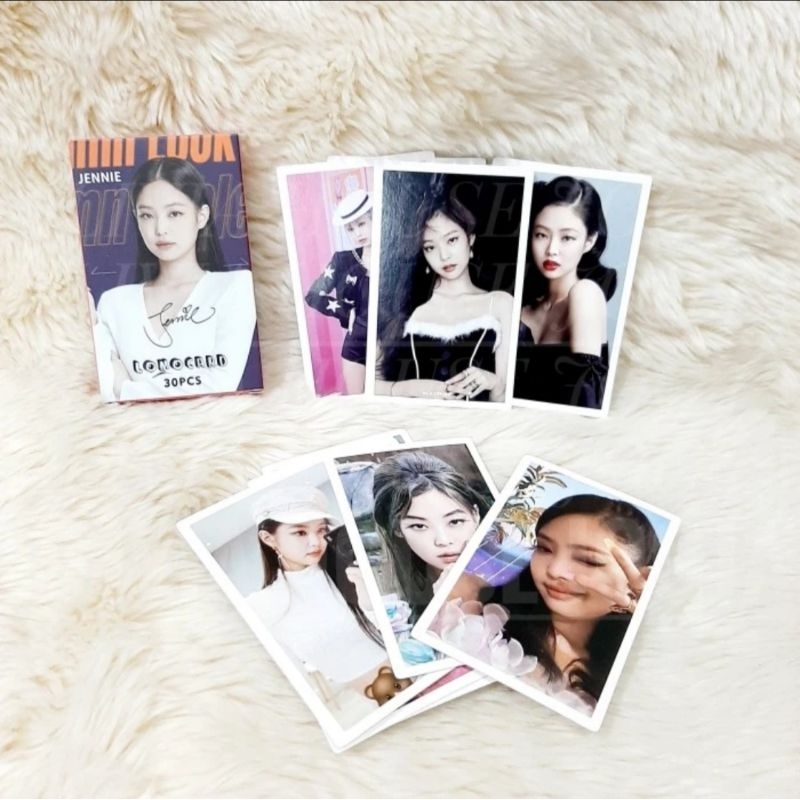 Photocard Jennie Black Pink 30 pcs Lomo Card Jennie Look 30 pcs Polaroid Jennie Black Pink
