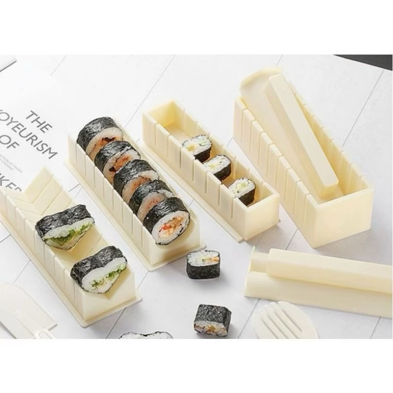 Cetakan Sushi Roll Gulungan Sushi Maker Otomatis Praktis / Cetakan Sushi Motif Bulat Kotak Hati Kimb