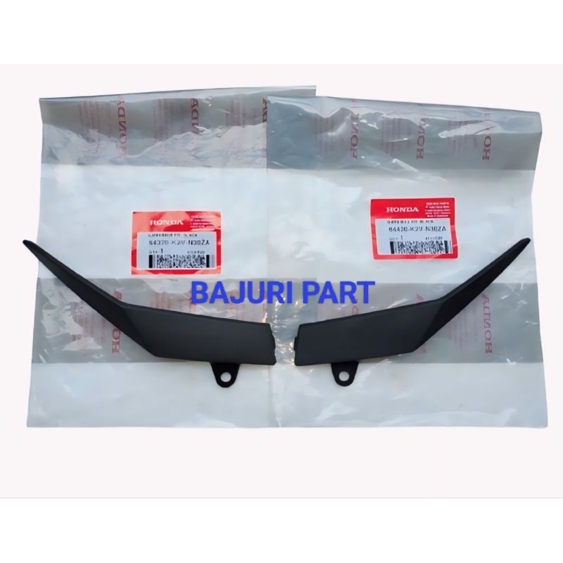 Garnish FR Garnis Sayap Depan Samping Kanan atau Kiri Vario 125 Led New K2V 2021-2024 Original