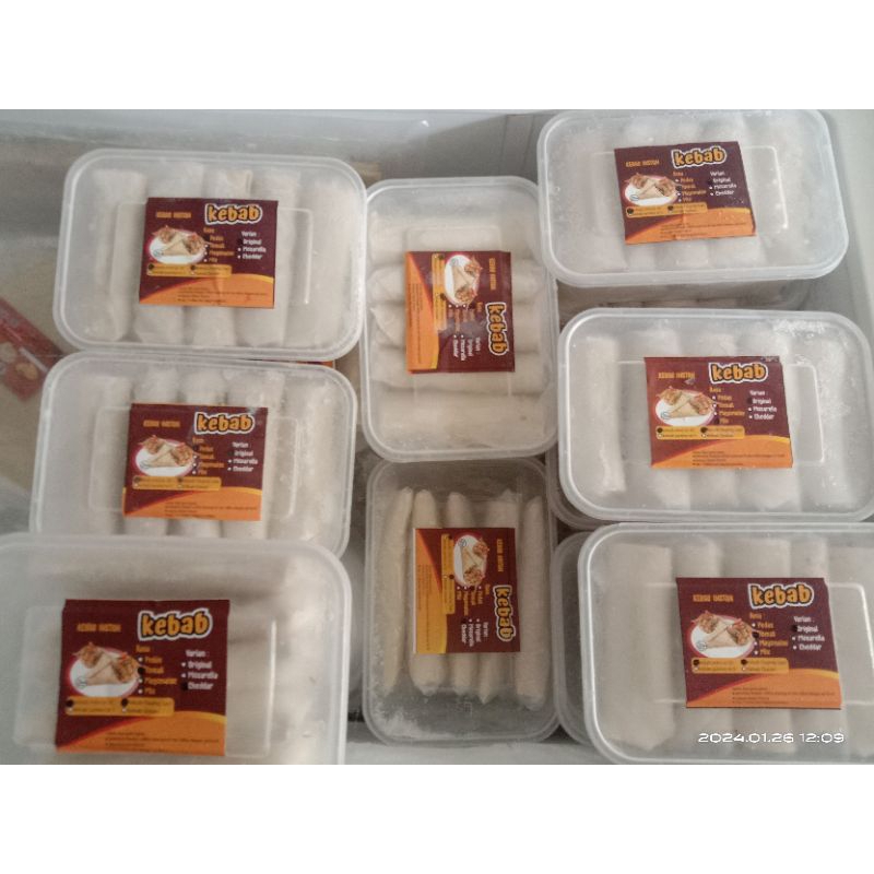 

Kebab Mini Frozen isi 10's