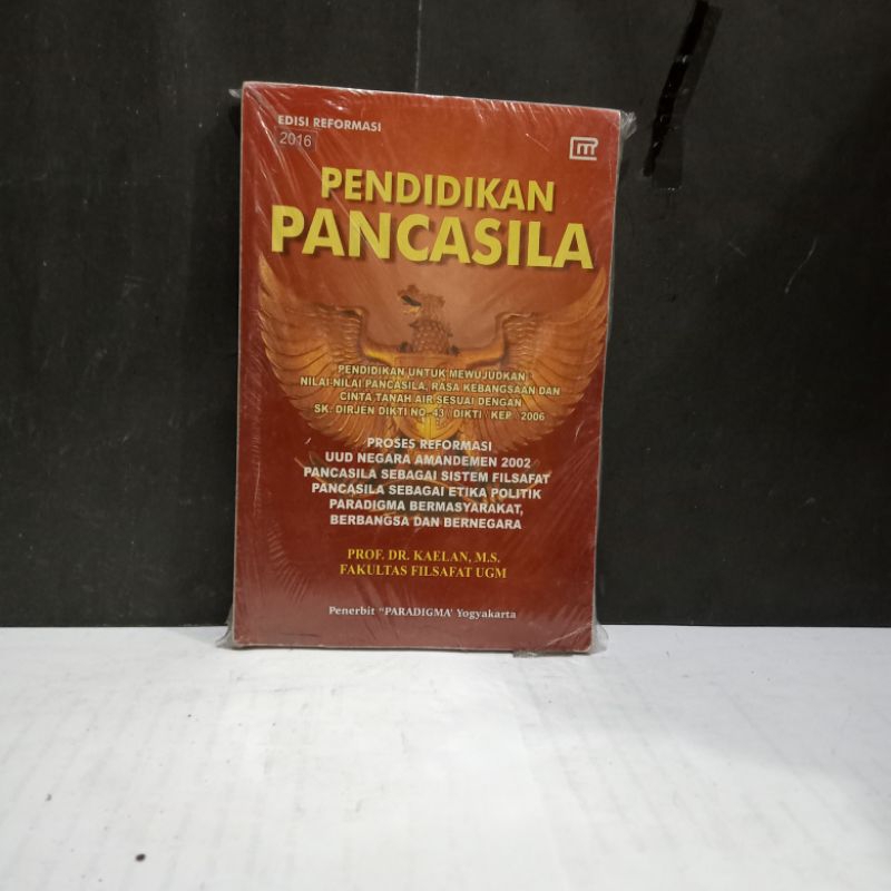 

Buku Pendidikan Pancasila - Prof. Dr. Kaelan, M.S.