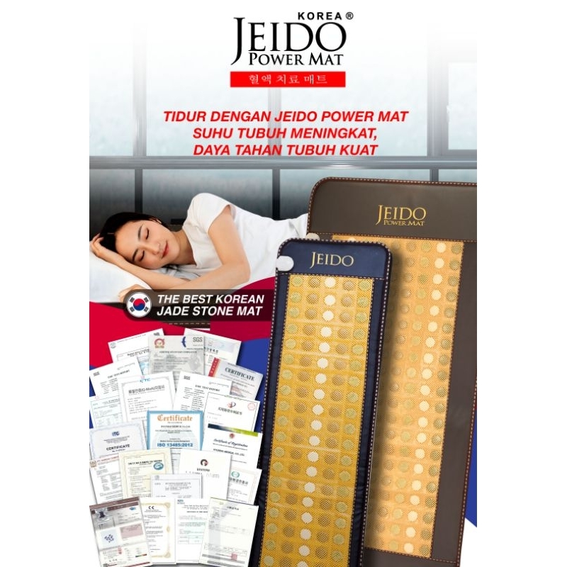 PROMO HEMAT   Jeido Power Mat - Matras Terapi Anti Lemak Darah - Asli KOREA