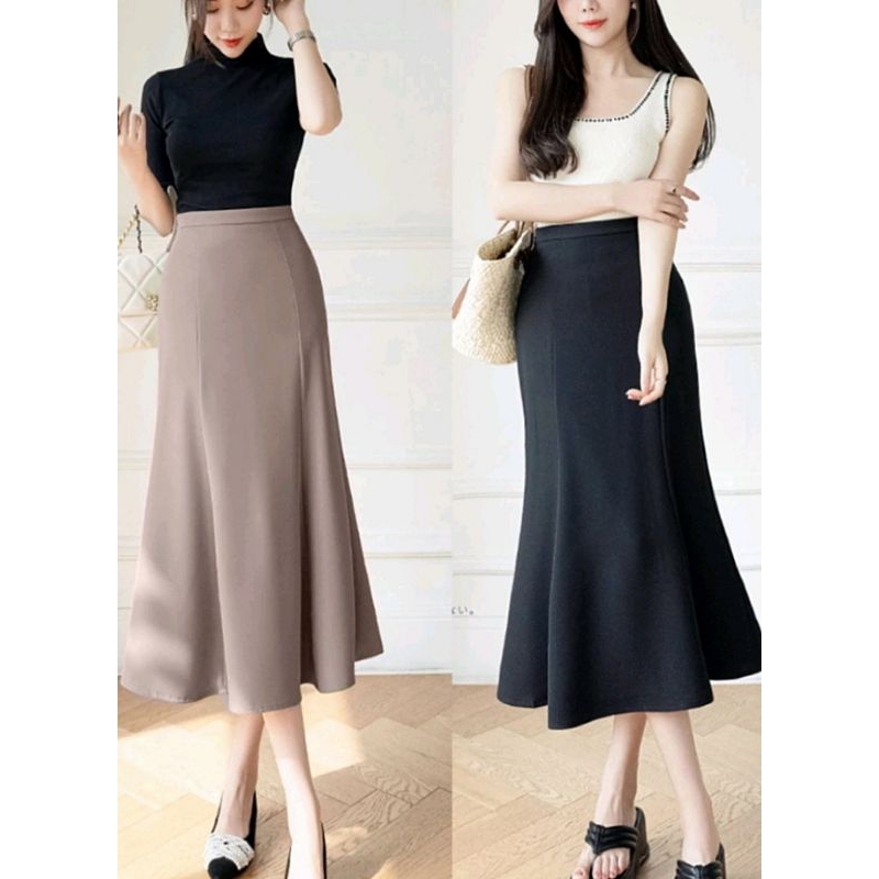 (promo) Rok Korean Style | Rok Wanita Korean Style | Rok Korean Style Panjang