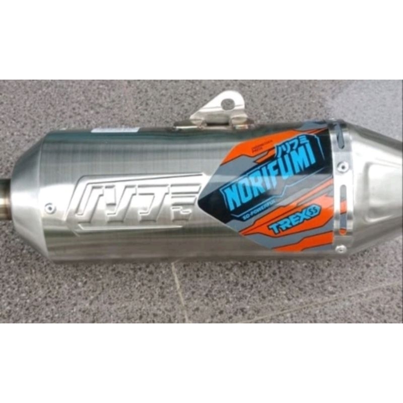 Knalpot Trex ss STAINLESS Norifumi original MOTOR klx BF D TRACKER CRF150L wr155  klx220
