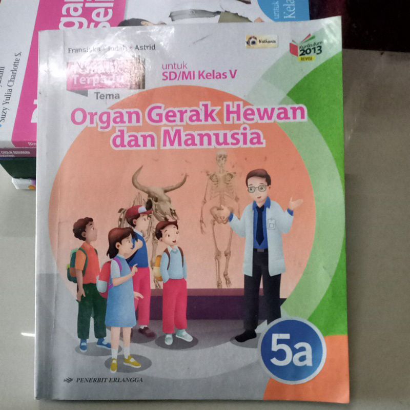 

buku tematik terpadu kelas 5a SD kurikulum 2013 revisi buku bekas ada coretan