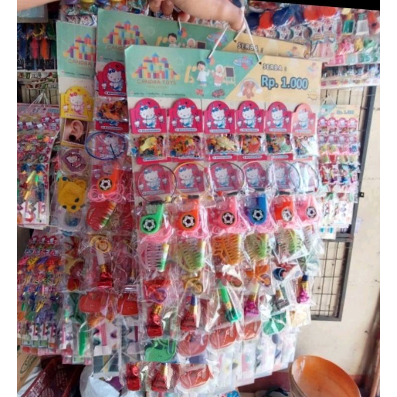 Mainan Rentengan Serba 1000 isi 50