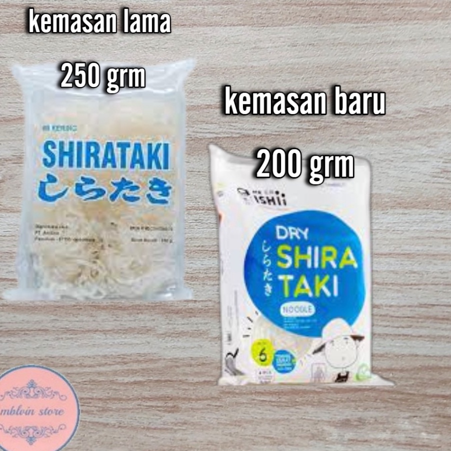 

READY STOK Dry shiratakiMie kering Shirataki mie kering