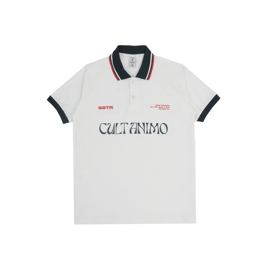 Goster Polo Shirt - Emerald Off White Green