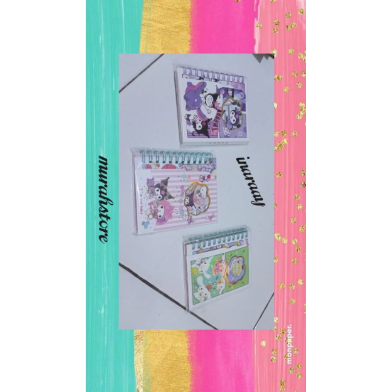

buku diary kuromi
