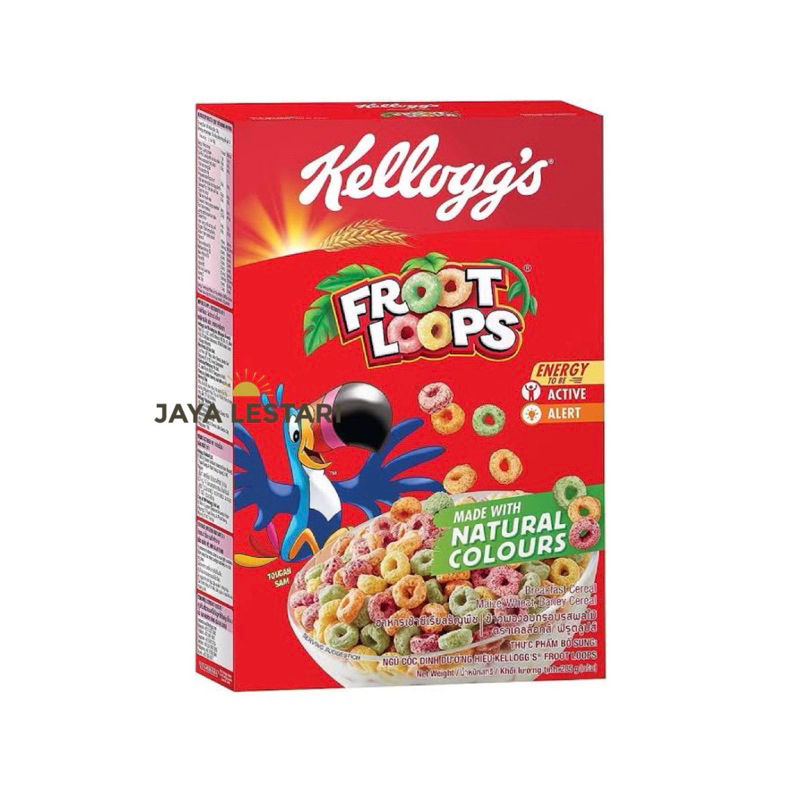 

Kelloggs Froot Loops Sereal (2 Ukuran)