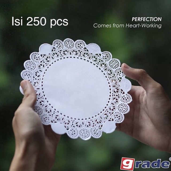

HOT Doilies paper 55 inch 1375 cm Kertas Renda isi 25 pcs Merk Grade