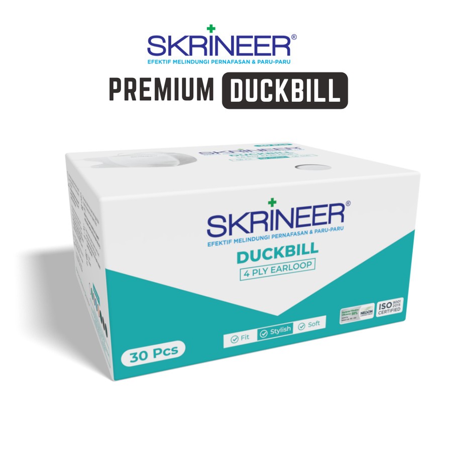 Skrineer Masker Duckbill Anak & Dewasa Box