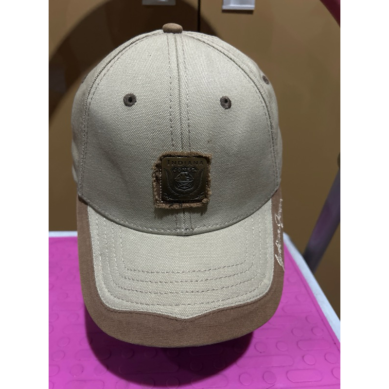 Topi sekon model Cap “Indiana Jones” official merchandise Lucas Film Ltd -Herdwear collection-warna 