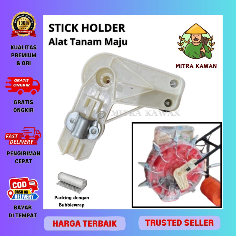 Stick holder alat tanam jagung dorong Samurai