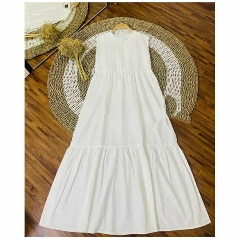 BISA COD/ BISA GRAB/ gamis busui/ gamis inner/ lekbong/ gamis zoya/ gamis iner/ gamis tanpa lengan/ 