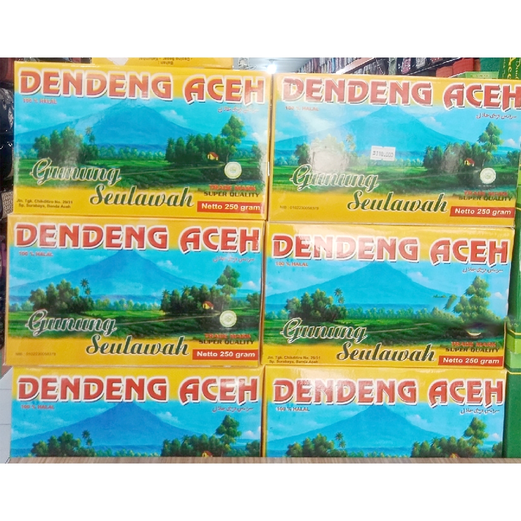 

Oleh-Oleh Khas Aceh | Dendeng Sapi 250 Gr | Gunung Seulawah