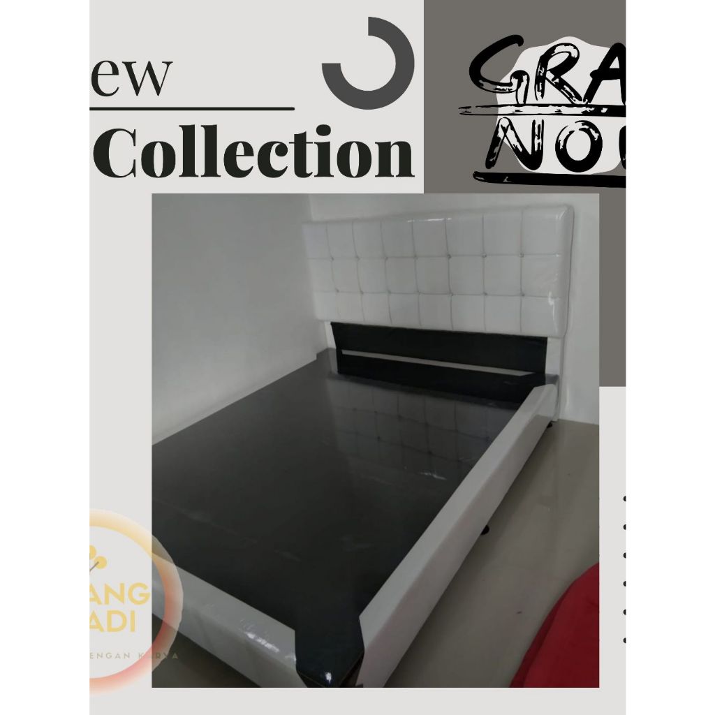 Dipan Sandaran Springbed Minimalis/ Divan Oscar/ Divan sandaran uk 90-120-140-160-180