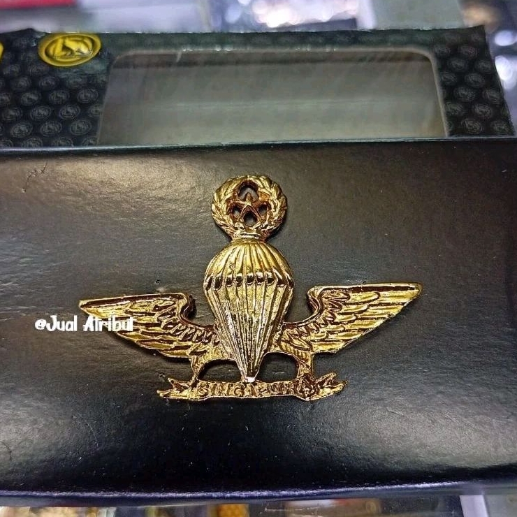 Brevet Pin Wing Para SINGAPURA Malaysia MALINDO PARA DASAR AL AU PARA KECIL LINUD