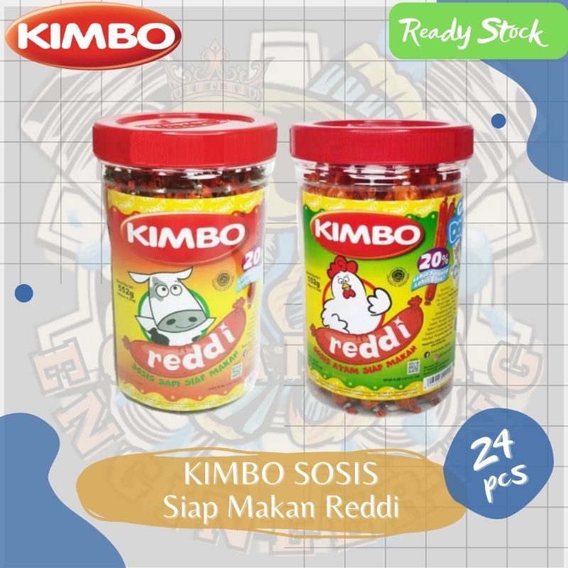 

Sosis KIMBO Reddi Siap Makan Rasa Ayam| Sapi