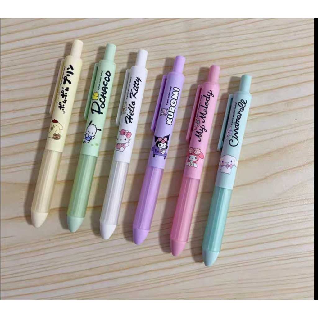 

bolpen tinta hitam dijual set isi 6
