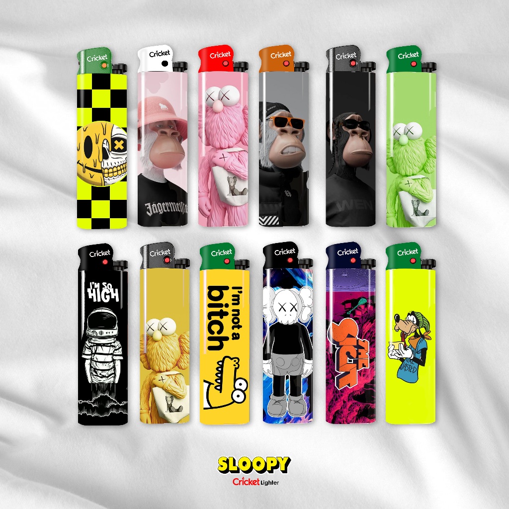 Sloopy Lighter - Korek Api Gas Original Korek Api Cricket
