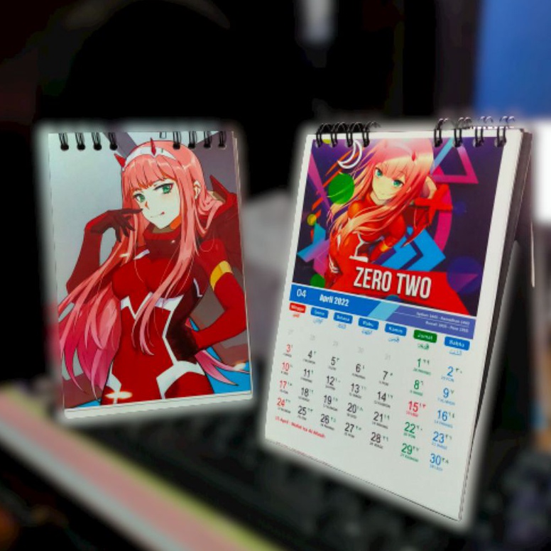 

Terbaru Kalender anime 224 zero twokalender dudukkalender meja ZW