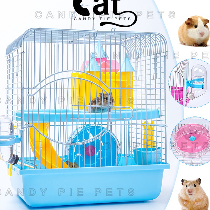 Free Ongkir 1 Set Rumah Hamster Kandang Hamster Akrilik Besar Kandang Sugar Glider Marmut