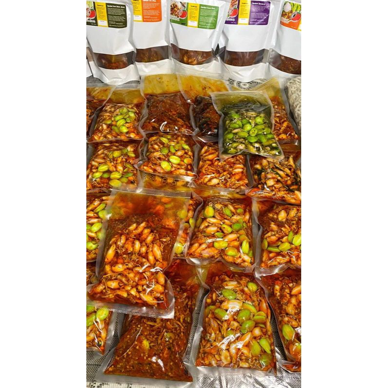 

ALL VARIAN SAMBAL PEDAS UKURAN JUMBO 500GRAM