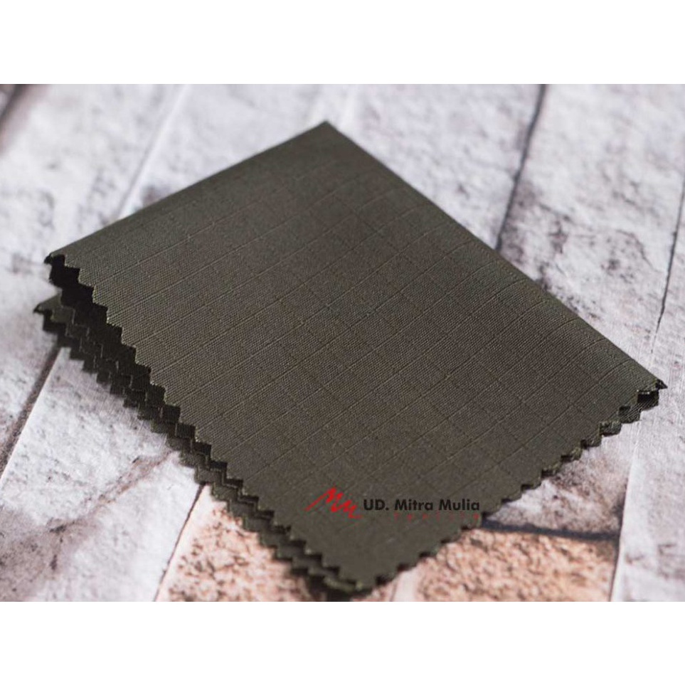 ART T6F Kain Ribstop Drill Istex Bahan Seragam Kode 548 Warna Hijau Army