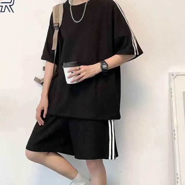 Murah Belanja  baju lengan pendek celana pendek olahraga baju kaos lengan pendek gamis santai kekini