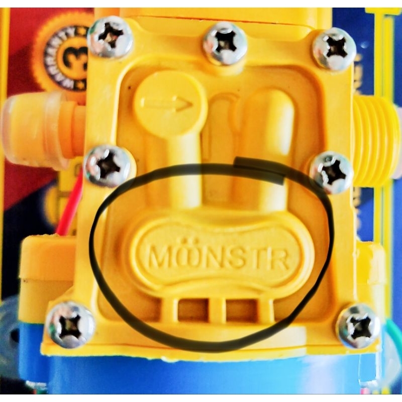 Whiskeria_ Pompa Air 12 Volt 110 Psi 6 Lpm Soket Soket Monstar