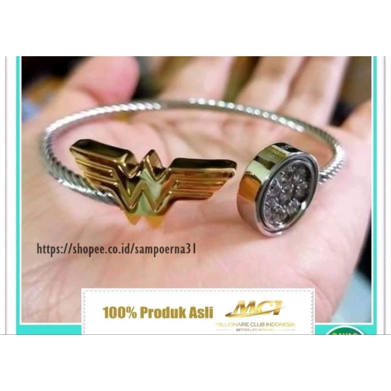 Gelang cantik kesehatan MCI original gelang Wonder women