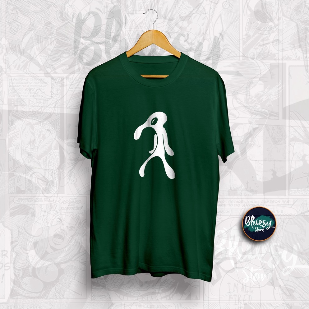 Premium Kaos SQUIDWARD TAMPAN DAN BERANI SPONGEBOB SQUAREPANTS  Kaos LUKISAN SQUIDWARD 9F