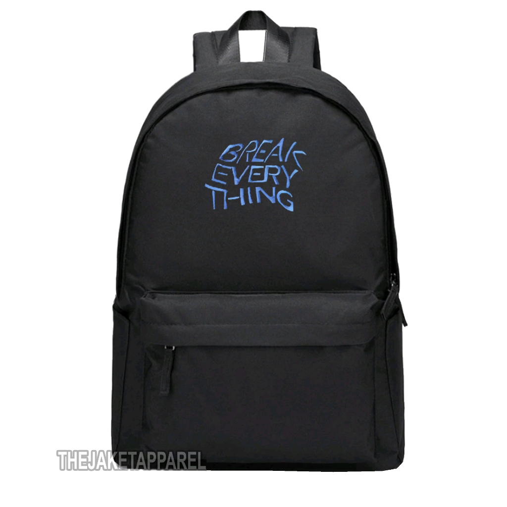 Tas Ransel Sekolah Pria Wanita / Tas Backpack Bisa Cusom Logo - Nama / Tas Ransel Murah