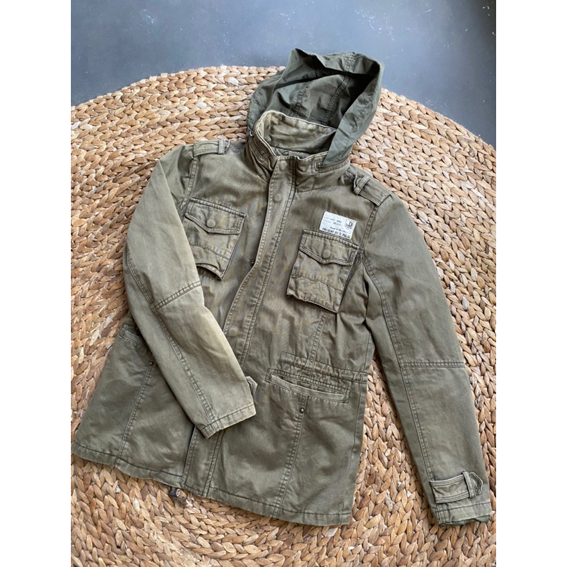 CARGO JACKET GREEN ARMY D PULSE