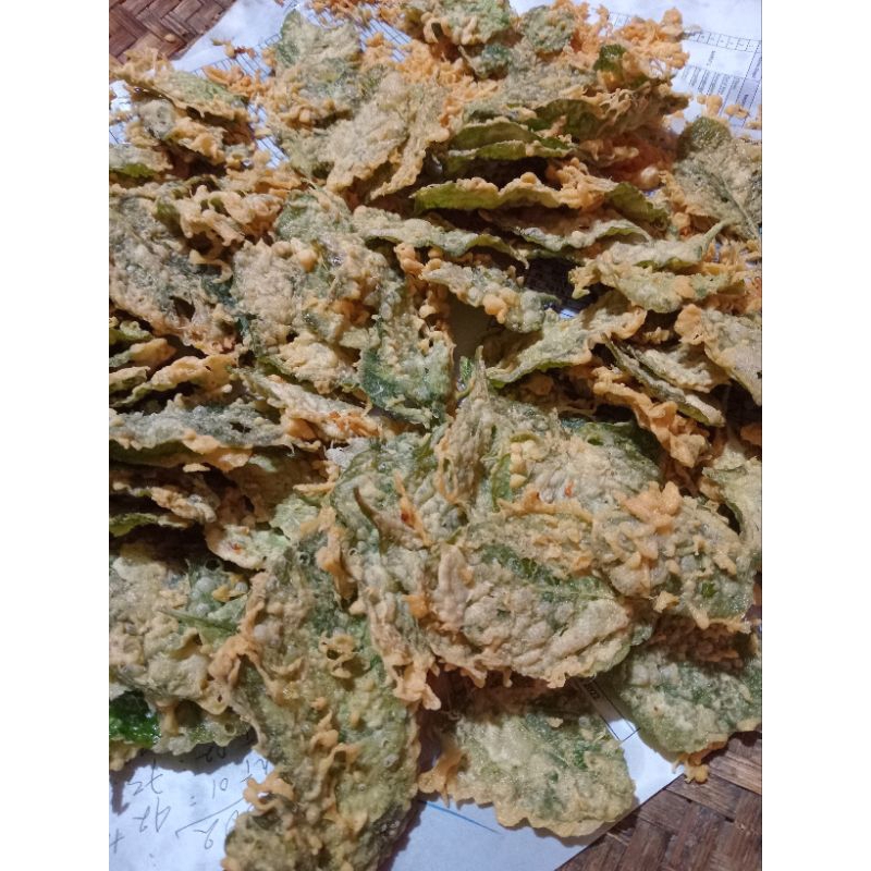 

keripik Bayem 100Gr