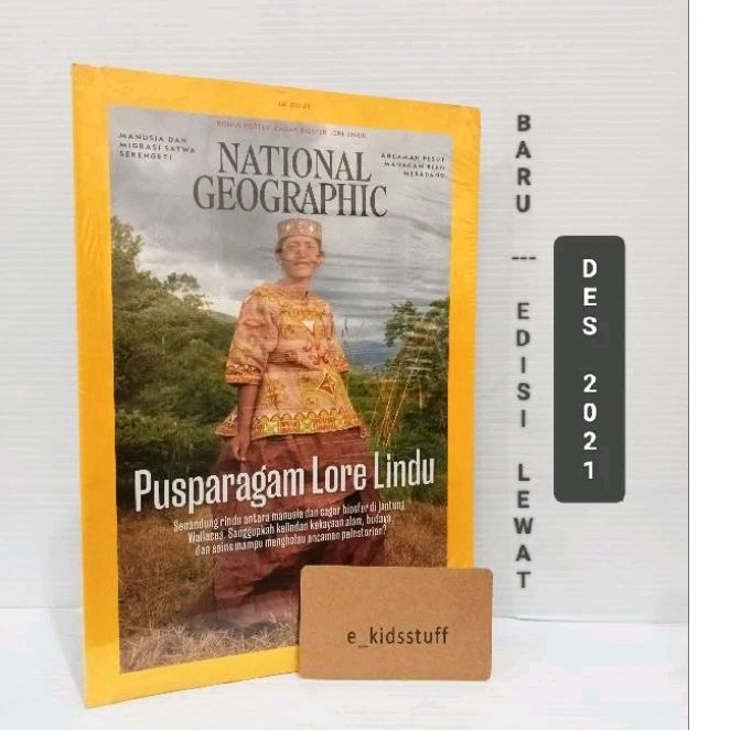 majalah National geographic Indonesia Desember 2021