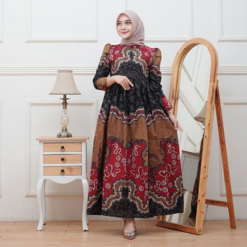 Gamis moderen batik reno