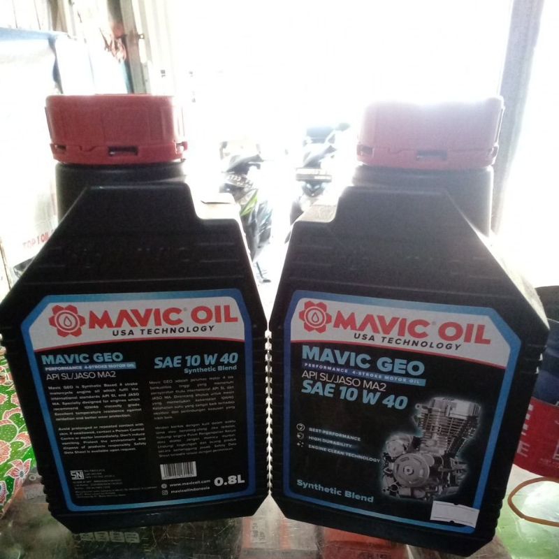 OLI MESIN MAVIC OLI MAVIC 4T 800ML ORIGINAL