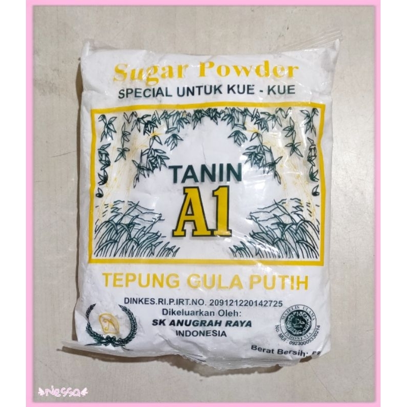 

Tepung Gula Tanin A1 (500 GR) / Gula halus 500 gr