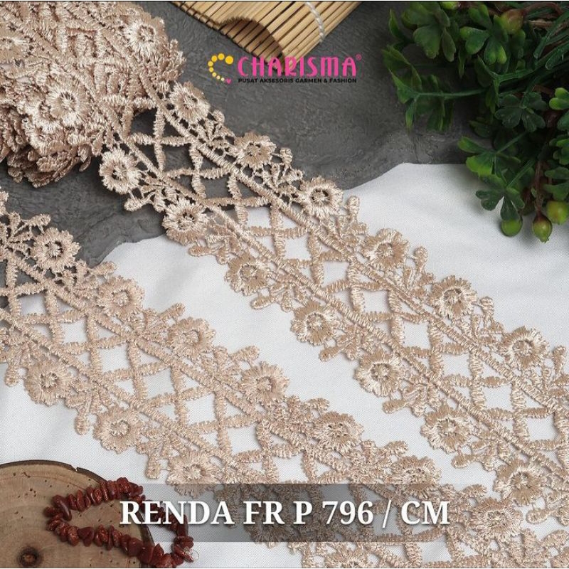 Charisma Renda Coklat - Renda FR - Renda