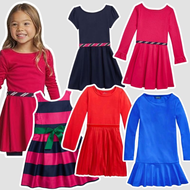 Dress Anak Perempuan Polo Ralph Lauren