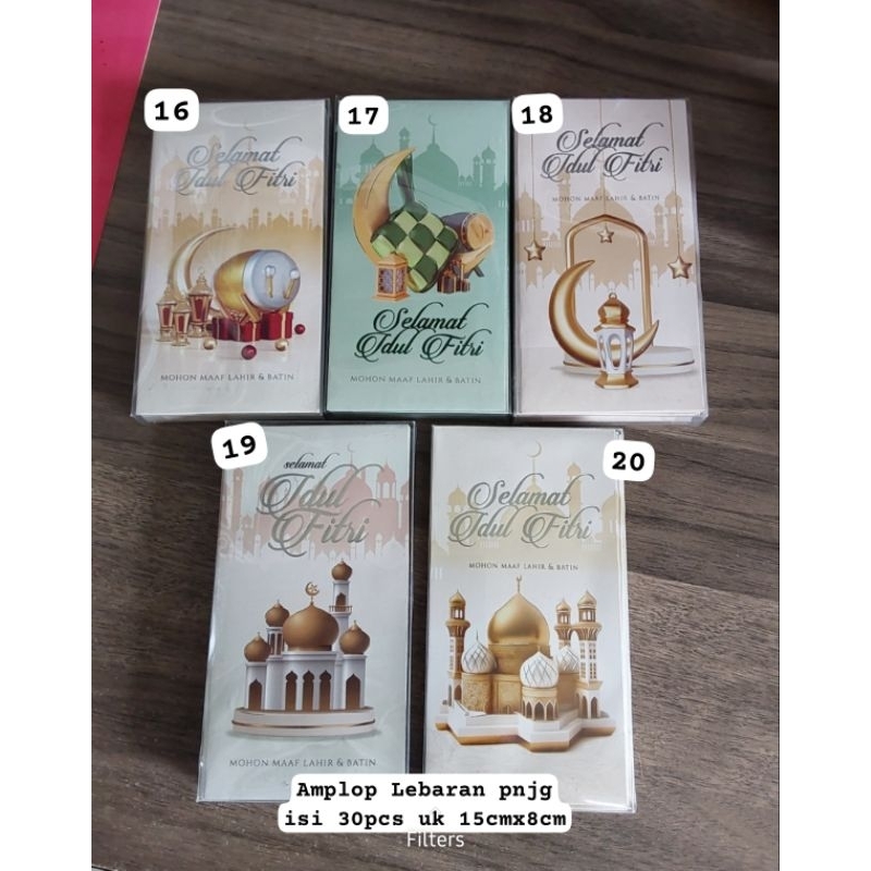 

AMPLOP LEBARAN PANJANG UK 15X8 ISI 30 PCS [CANTUMKAN NO YG DIINGINKAN]