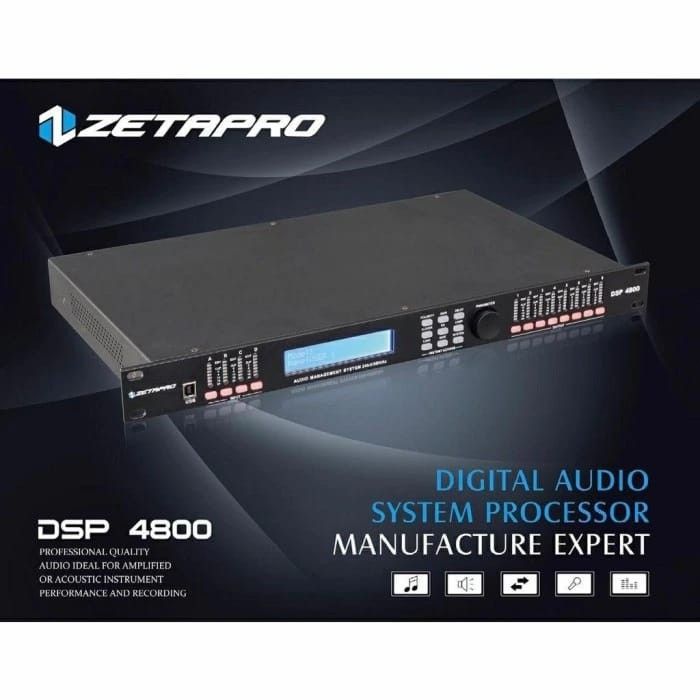 Speaker Management DLMS ZETAPRO DSP 4800