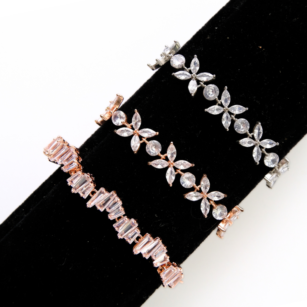 Gelang Serut Lapis Emas 18k Wanita Hypoallergenic Adjustable Bracelet Gold Plated