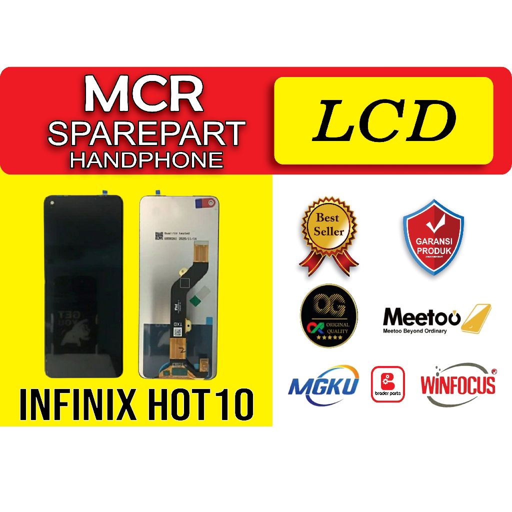 LCD TOUCHSREN INFINIK HOT 10