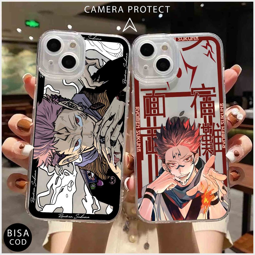Casing Infinix Note 11 PRO NOTE 10 PRO NOTE 12 2023 NOTE 30 SMART 5 SMART 6 RAM 3 SMART 6 SMART 4 SMART HD SMART 6 PLUS INFINIX NOTE 10 ZERO 5G GT 10 PR NOTE 30 PRO SMART 8 NOTE 7 NOTE 8 Case Hp Motif SUKUNA Pelindung Hp Softcase Clear Case Cover Hp