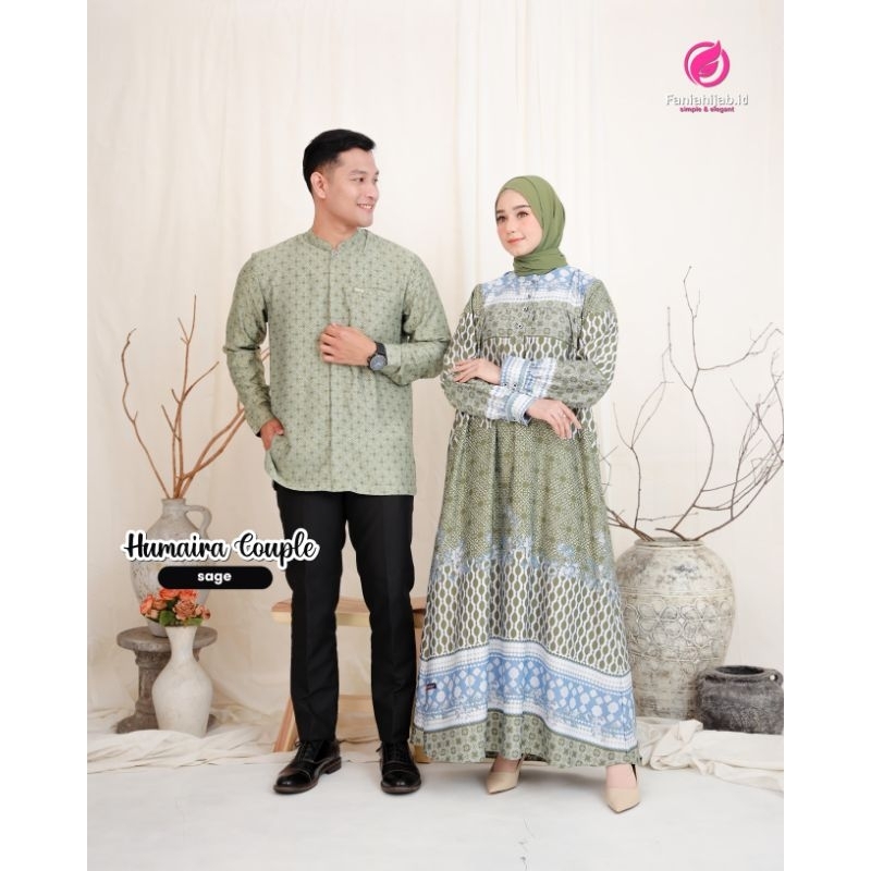 Humaira Couple Sage by Fania Hijab (Edisi 2024)