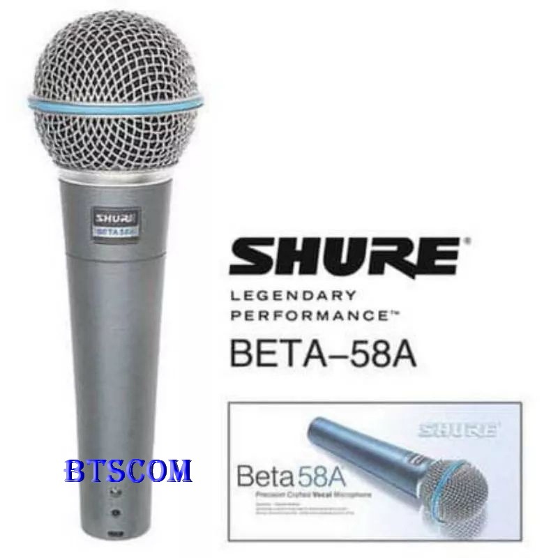 Mic Kabel SHURE BETA 58A - Shure BETA 58